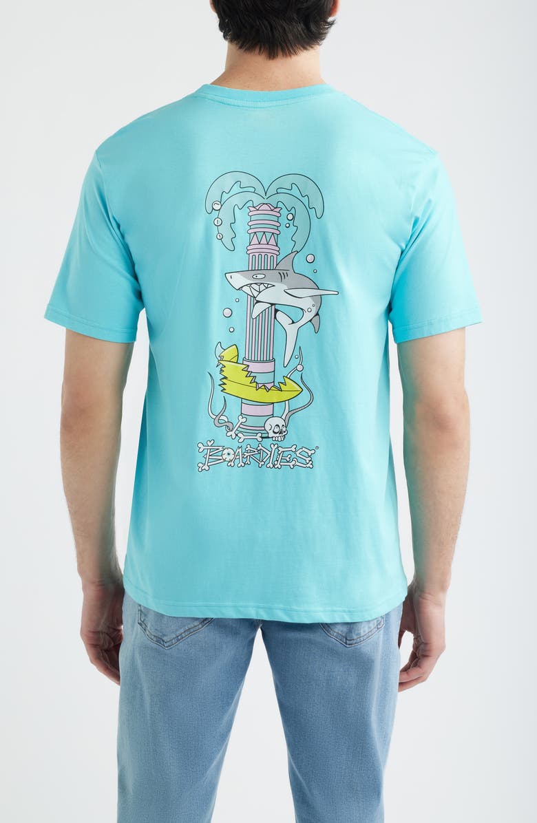 Boardies Atlantis Cotton Graphic T-Shirt, Alternate, color, Blue