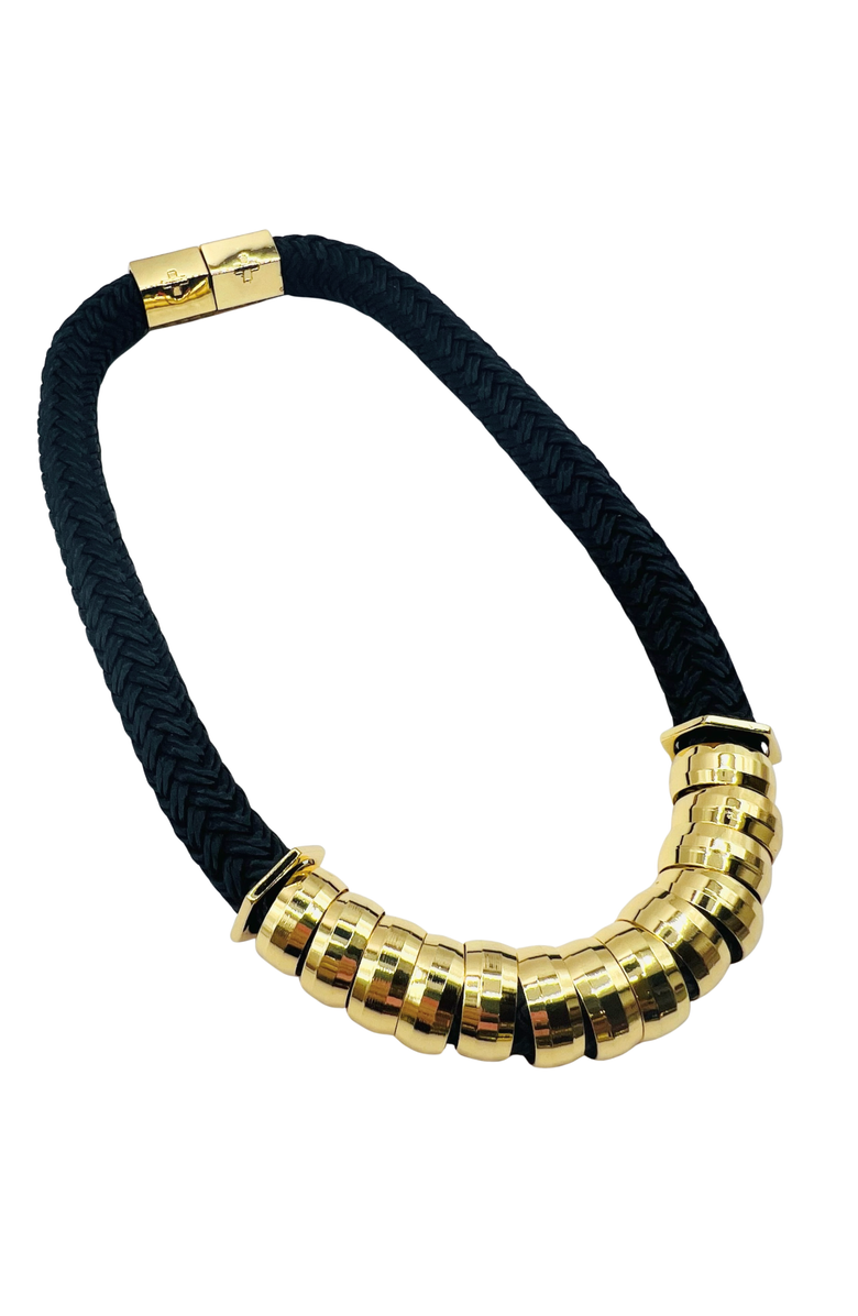 HOLST+LEE Classic Necklace, Main, color, Black