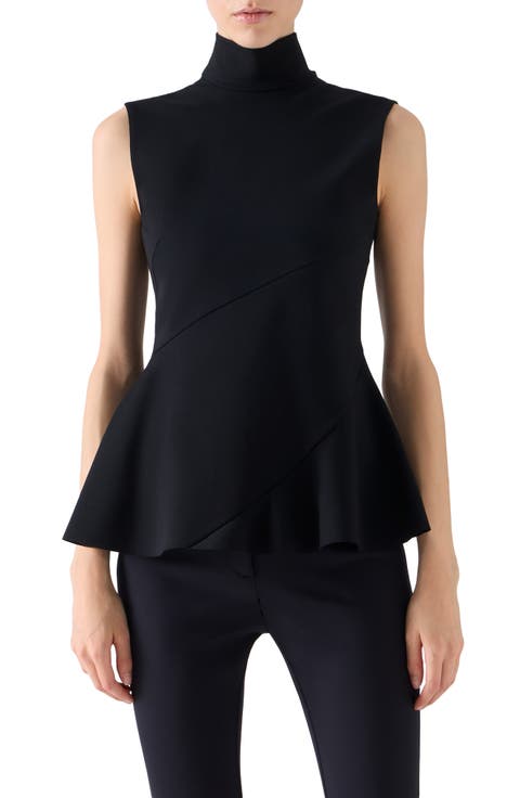 Signature Jersey Peplum Top