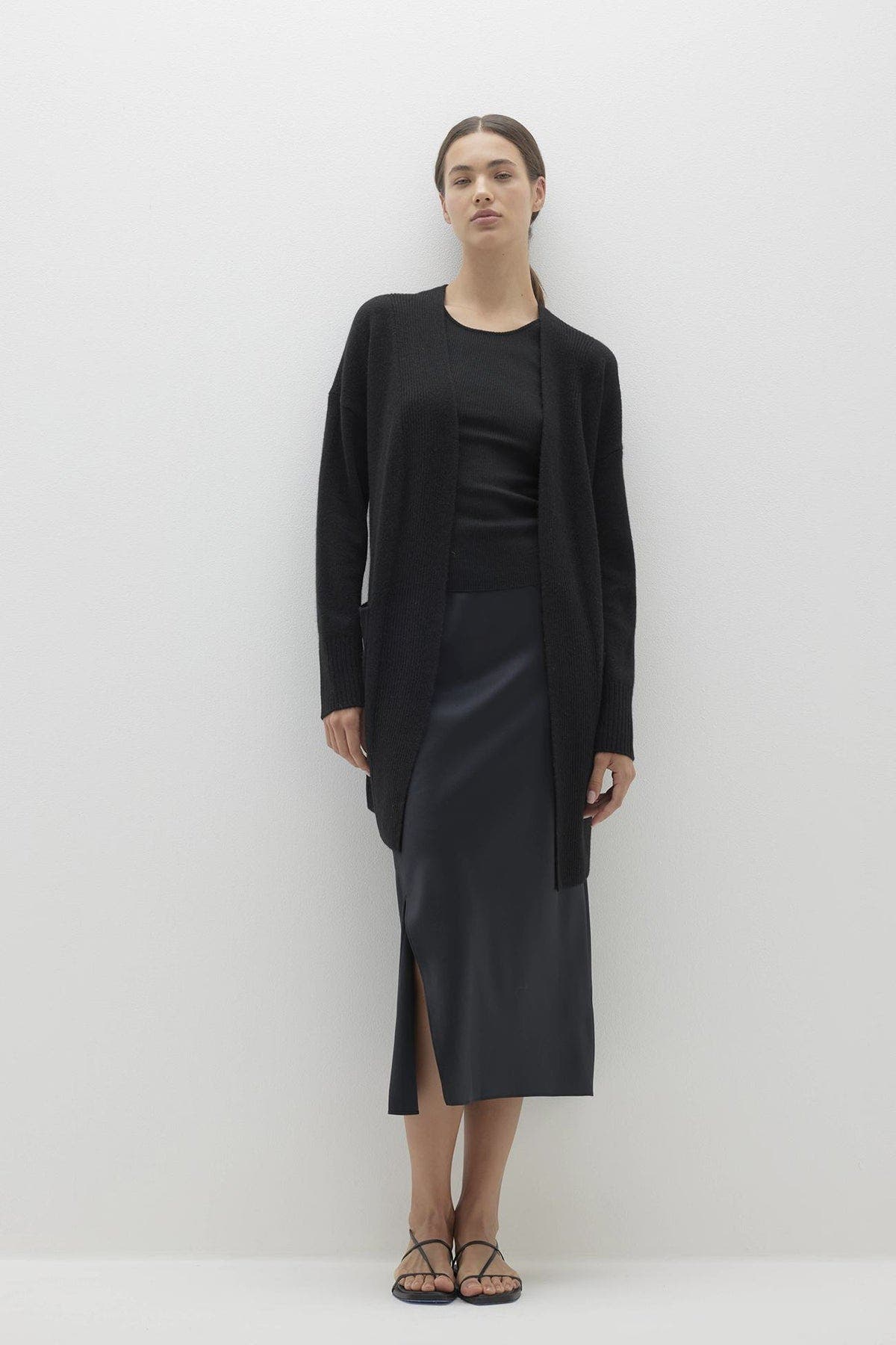 Naked Cashmere Tory Cashmere Cardigan In Black