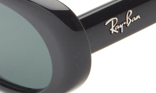 Ray Ban Ray-ban 53mm Pillow Sunglasses In Black