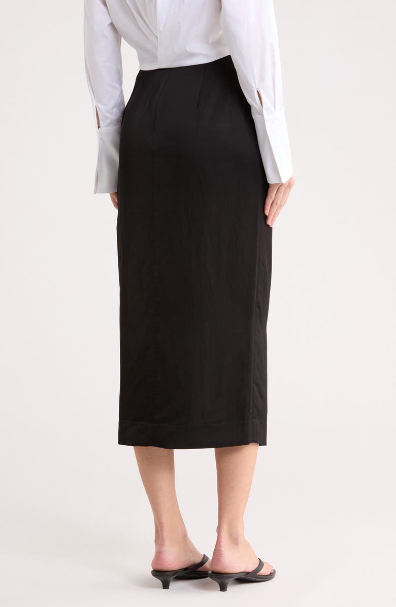 TWP Ladylike Skirt, Alternate, color, Black