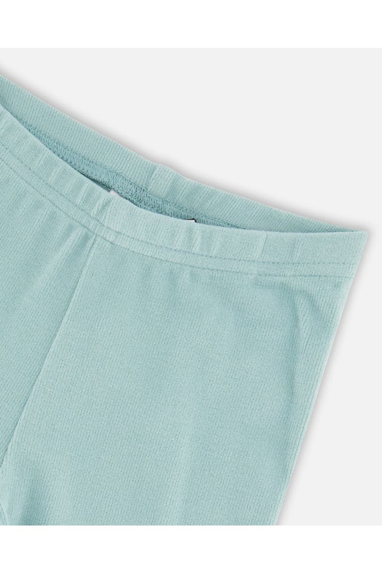 Baby Girl's Super Soft Brushed Rib Leggings Light Blue, Alternate, color, Canton