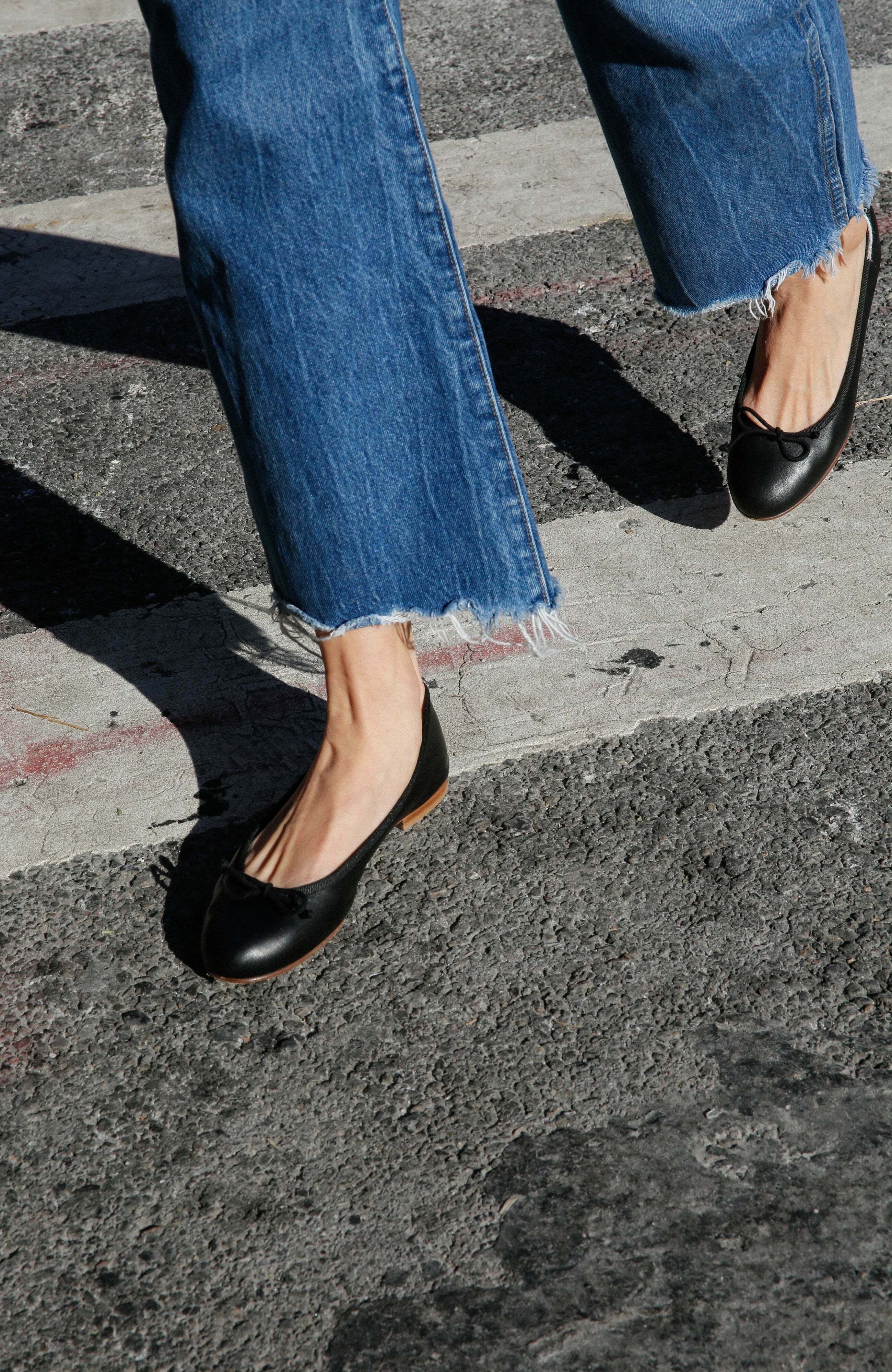 MARGAUX The Demi Flat, Alternate, color, Black Nappa