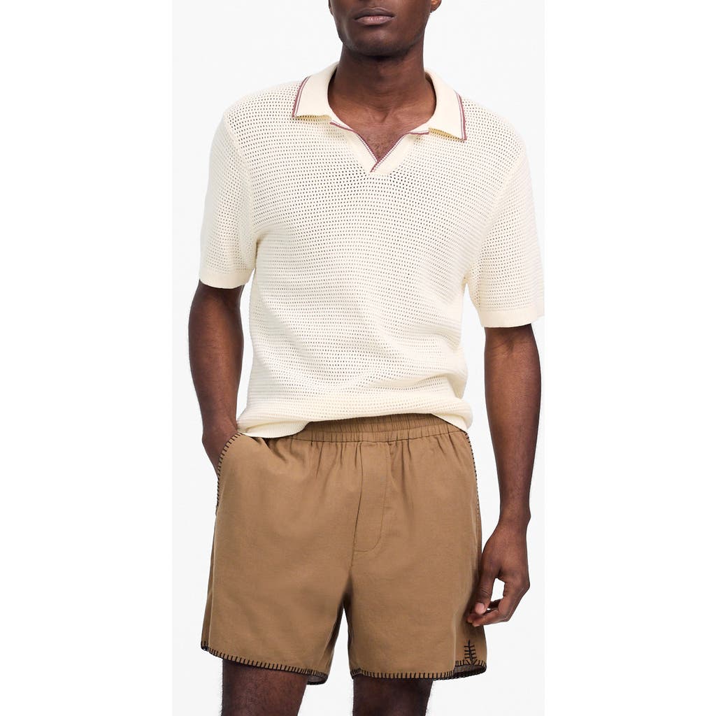Madewell Blanket Stitch Everywhere Shorts