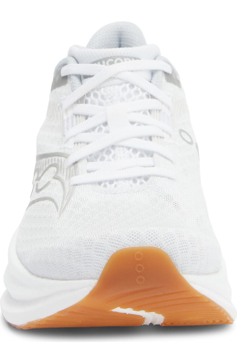 Saucony Endorphin Speed 5 Running Shoe, Alternate, color, White/ Gum