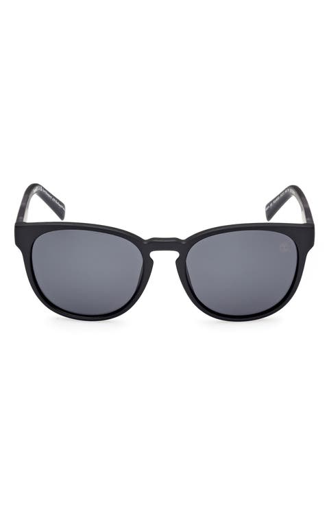 51mm Polarized Round Sunglasses