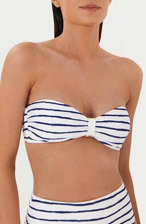 Vix Paula Hermanny Symphonie Sunny Bandeau Bikini Top In White