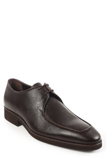 Vellapais Moore Apron Toe Derby In Brown