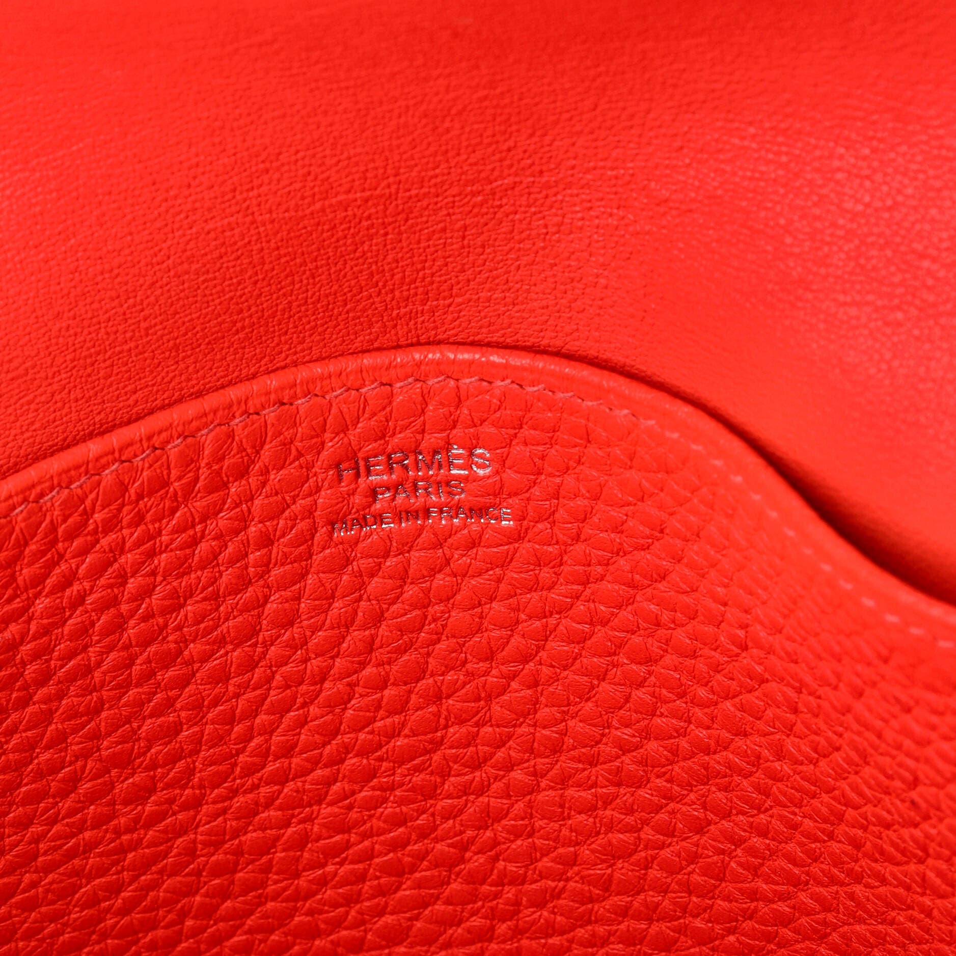 Pre-Owned Hermes Halzan Bag Clemence 25, Alternate, color, Rose Texas