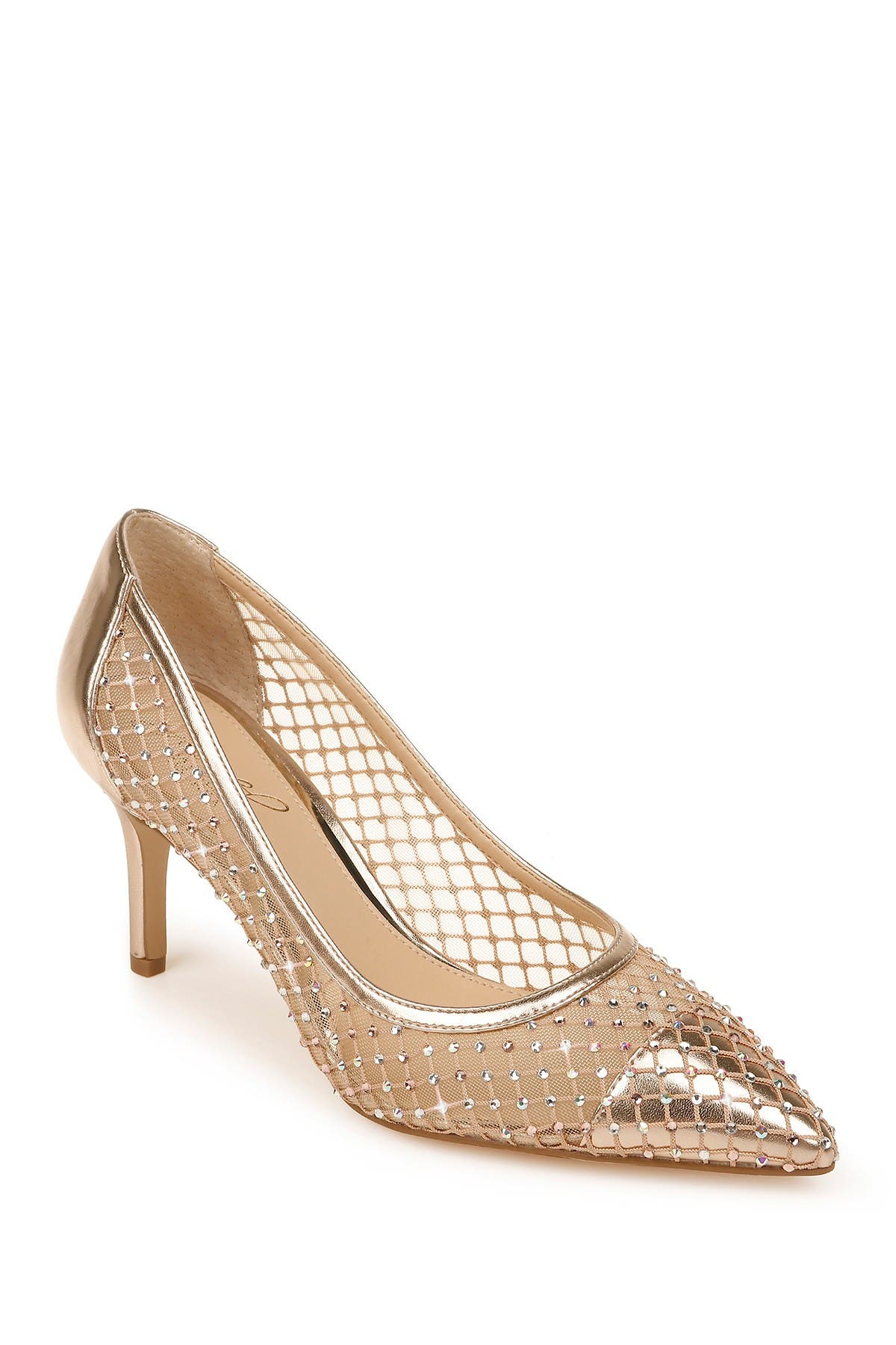 Jewel Badgley Mischka Floria Crystal Embellished Pump (Women0, Main, color, 