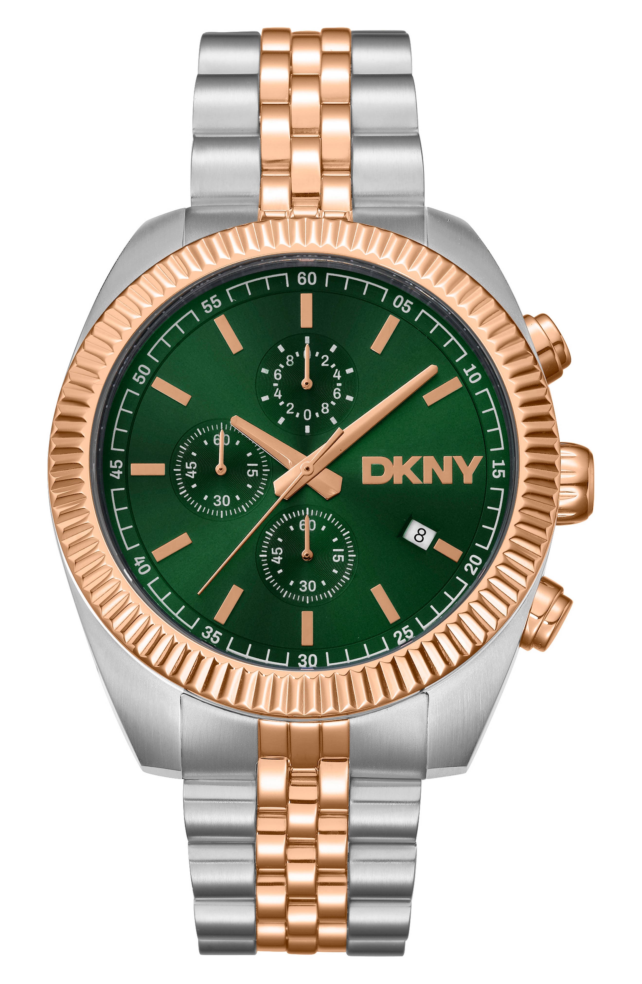 DARK GREEN/ROSE