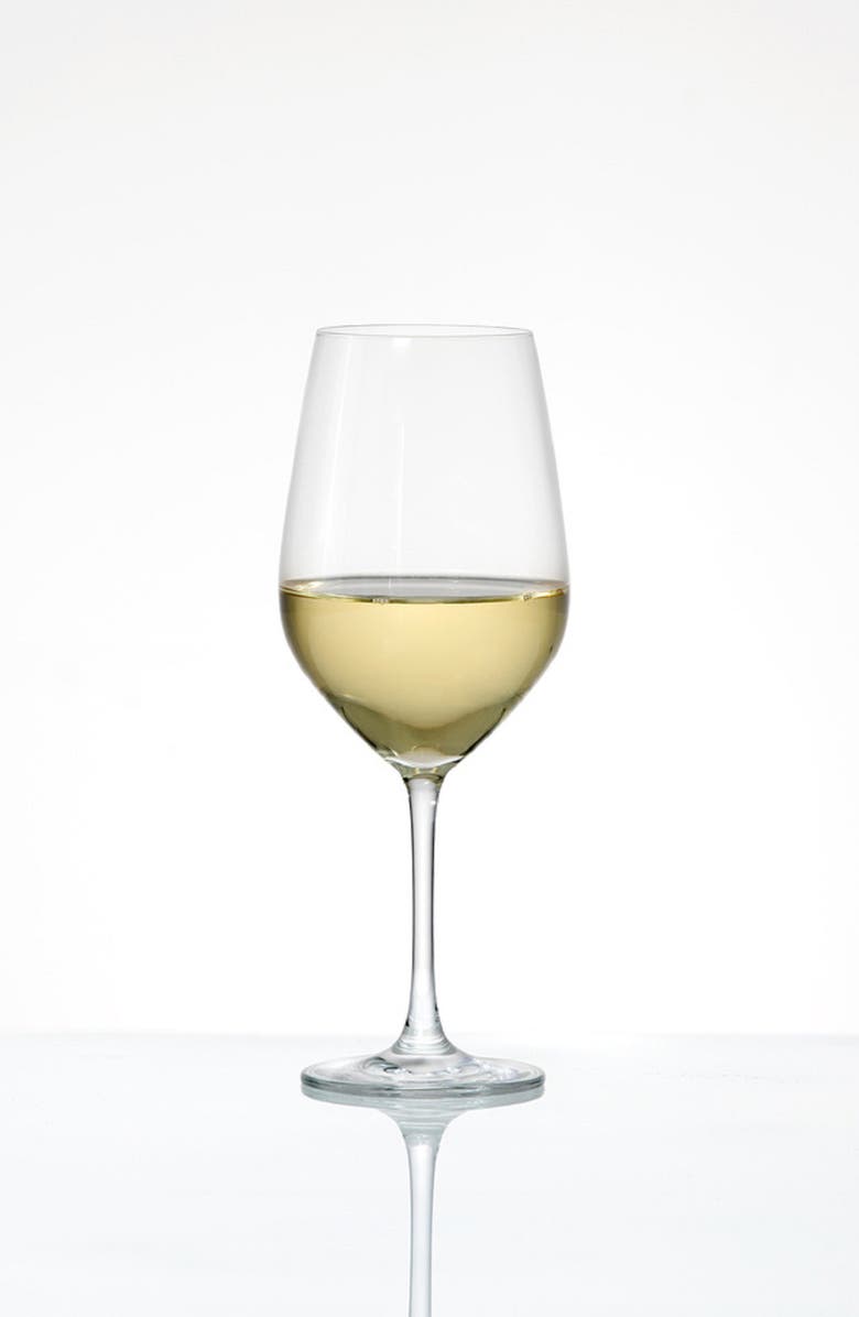 Fortessa Schott Zwiesel Set of 6 Forté White Wine Glasses, Alternate, color, Clear