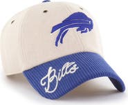 '47 Women's '47 Natural/Royal Buffalo Bills Rope Script Clean Up Adjustable Hat