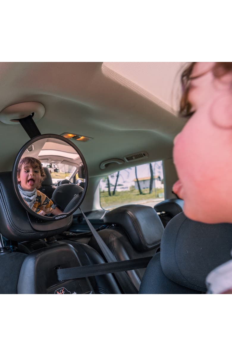 ezimoov Ezi Mirror Round, Alternate, color, Black