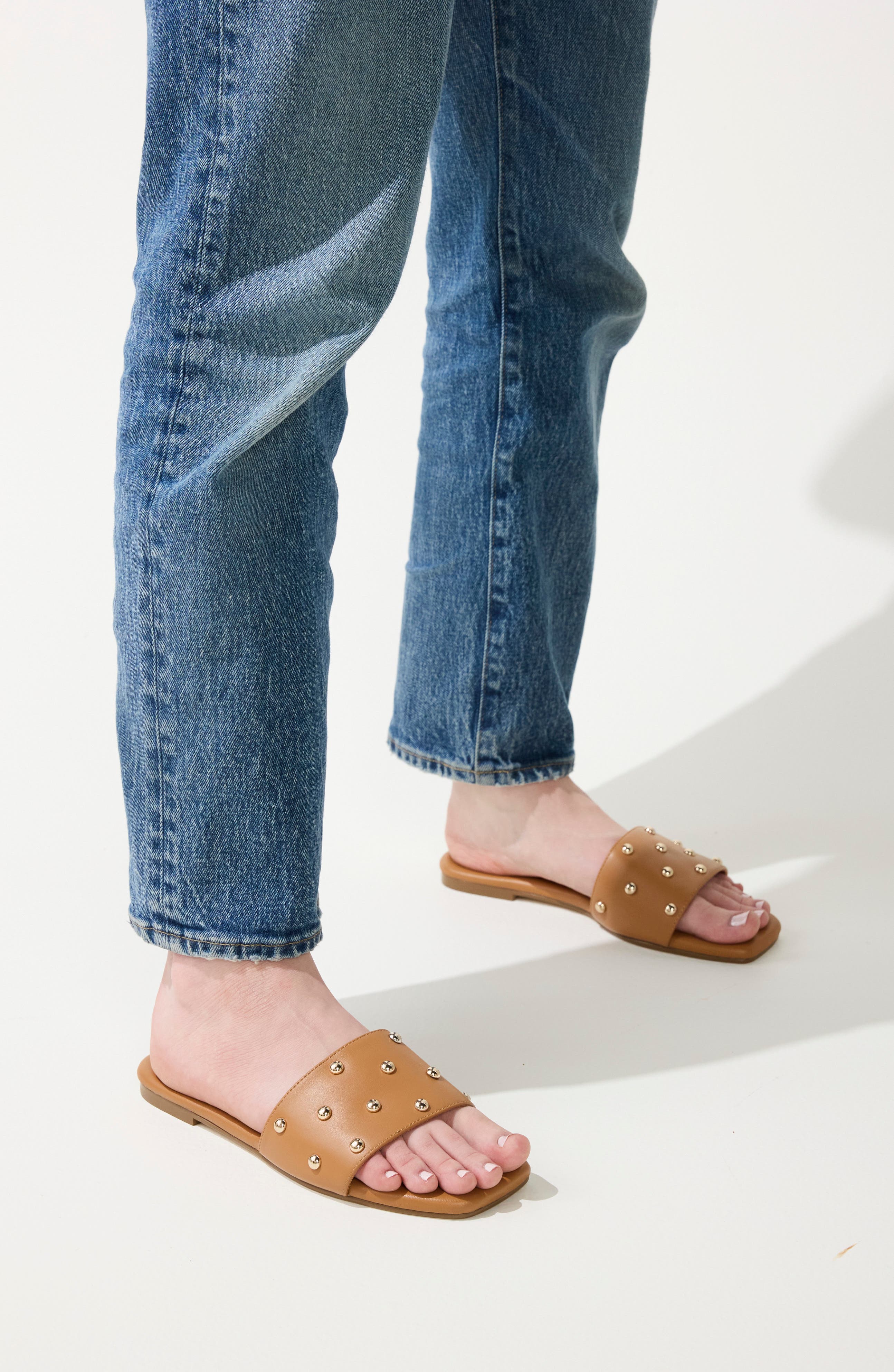 Harley Studded Slide Sandal - image 4