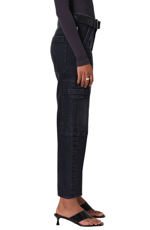 Citizens Of Humanity Marcelle Low Rise Barrel Cargo Jeans In Trinity