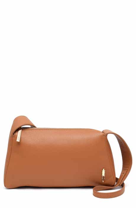 Thacker Bella Pebbled Leather Crossbody Bag