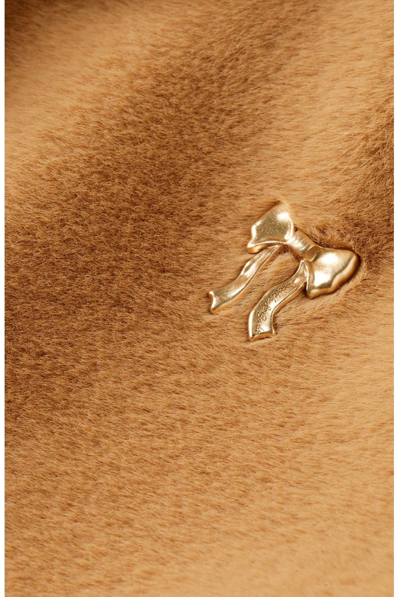 Kids' Faux Fur Jacket, Alternate, color, TANNIN