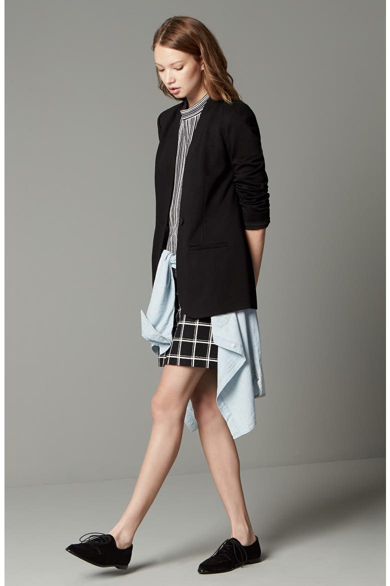 Tribune Blazer, Alternate, color, TRUE BLACK