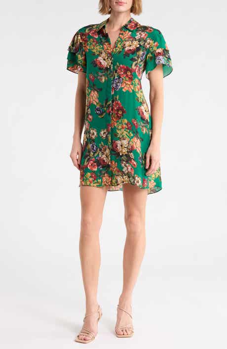 Jem Floral Tiered Sleeve Shirt