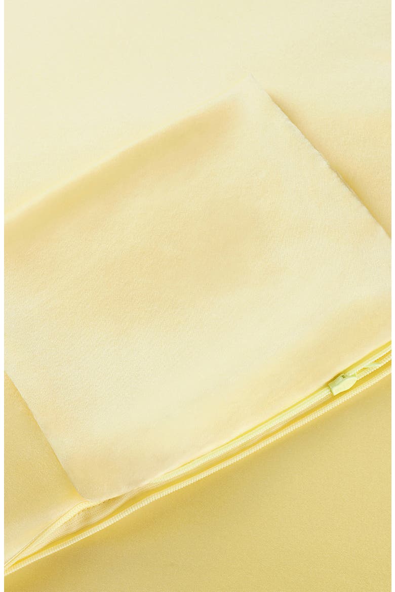 LILYÁUREA® Non-Colorants Golden Silk Pillowcase, Alternate, color, Undyed Natural Golden