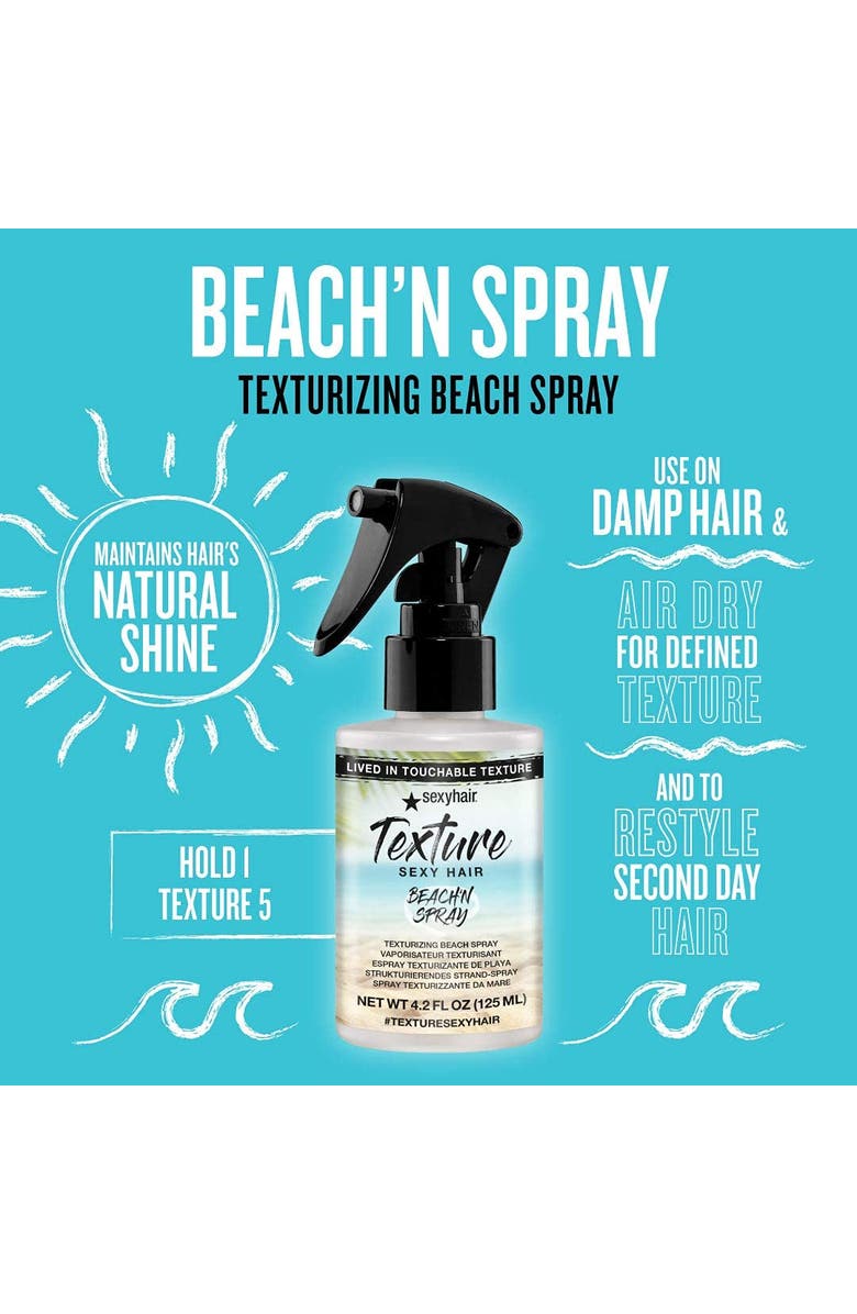 SEXY HAIR SexyHair Texture Beach'n Spray Texturizing Beach Spray 4.2oz, Alternate, color, N/A
