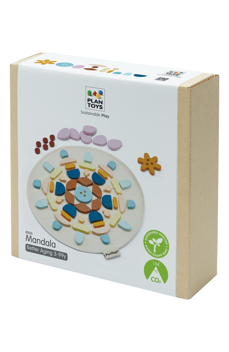 PlanToys<sup>®</sup> Mandala Game, Alternate, color, Assorted