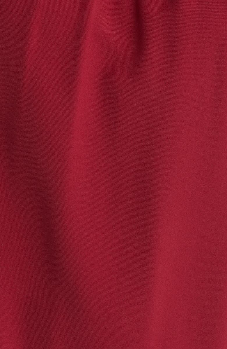 Ming Wang Bell Sleeve Crepe Shift Dress, Alternate, color,