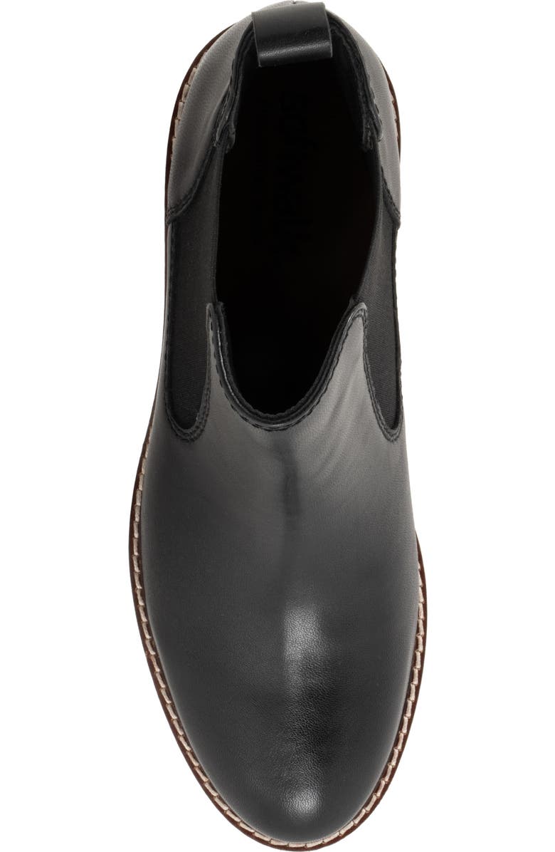 SoftWalk<sup>®</sup> Indy Chelsea Boot, Alternate, color, Black Smooth