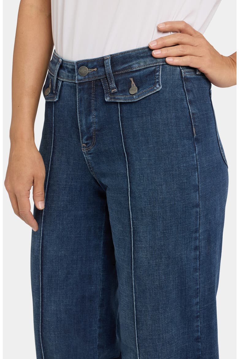 Teresa Wide Leg Jeans, Alternate, color, LOUVRE SAPPHIRE
