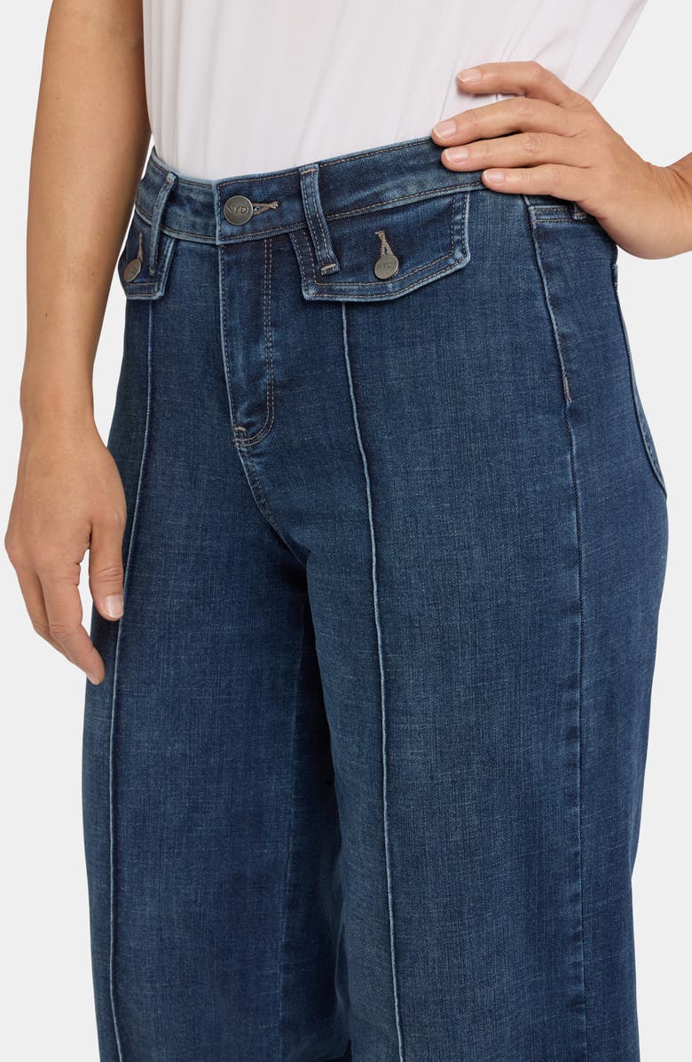 NYDJ Teresa Wide Leg Jeans, Alternate, color, Louvre Sapphire