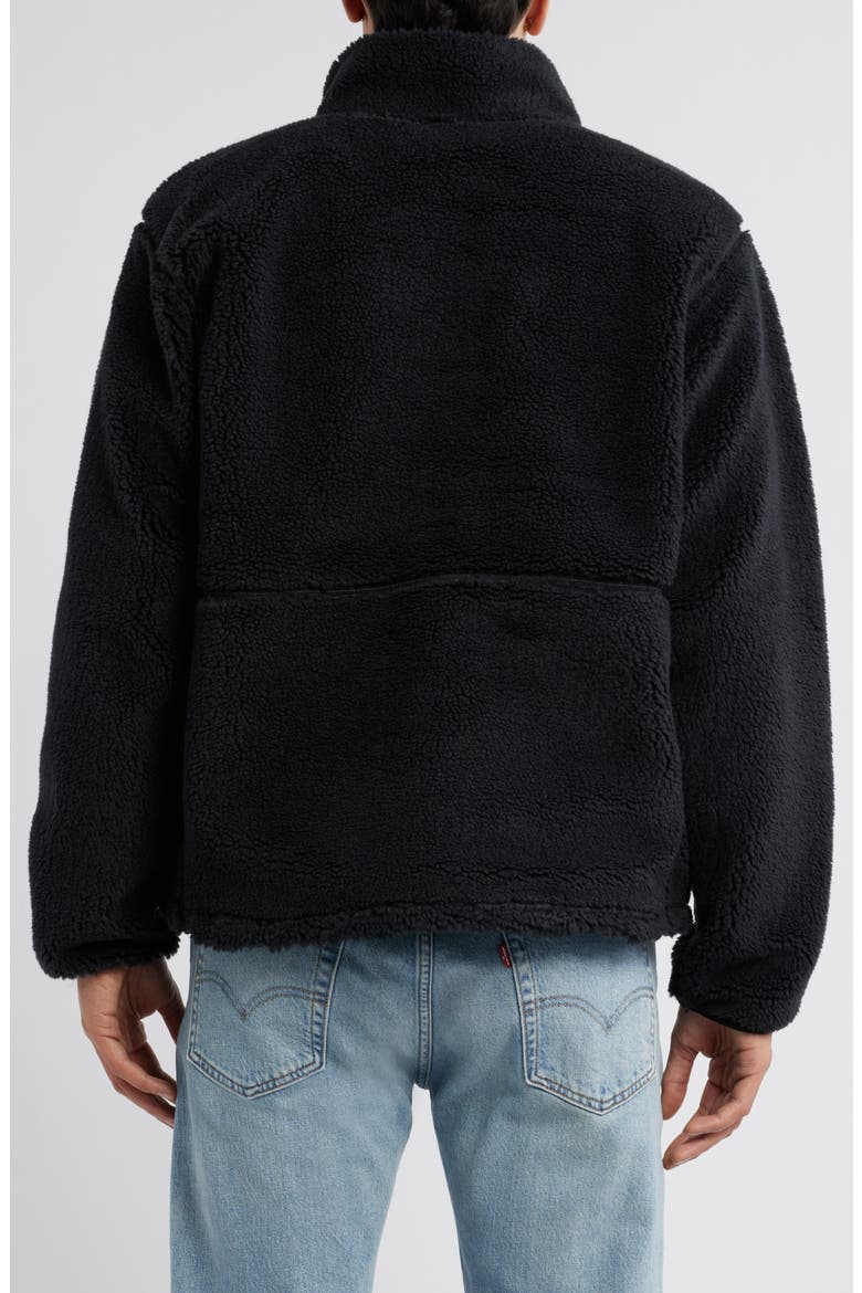 Extreme Pile 2 Fleece Half Zip Pullover, Alternate, color, TNF BLACK