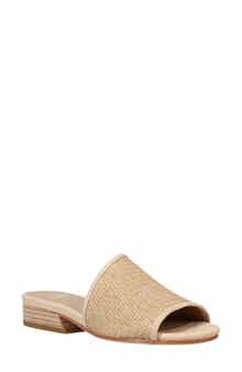 Eileen Fisher Noko Raffia Slide Sandal