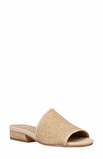 Eileen Fisher Noko Raffia Slide Sandal