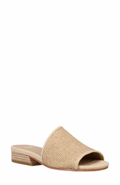Eileen Fisher Noko Raffia Slide Sandal