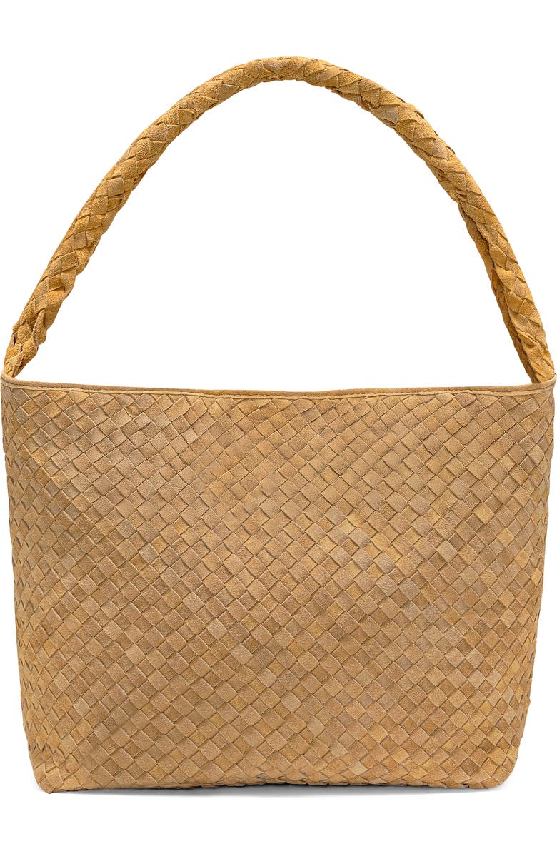 Ecotorie San Antonio Leather Hobo, Alternate, color, Tan