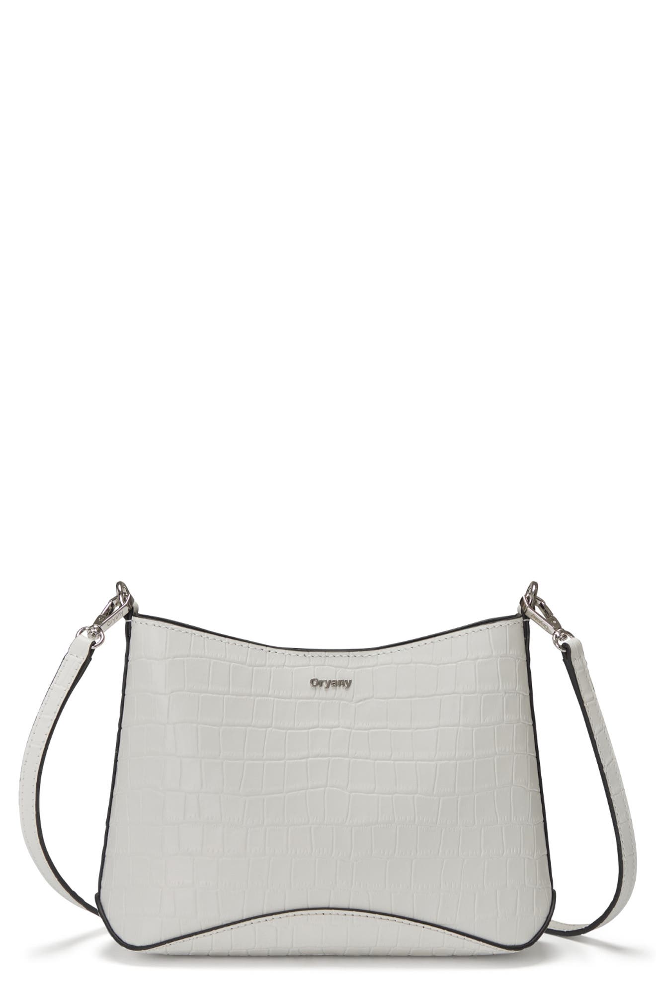 Oryany Focus Mini Leather Crossbody Bag, Main, color, 