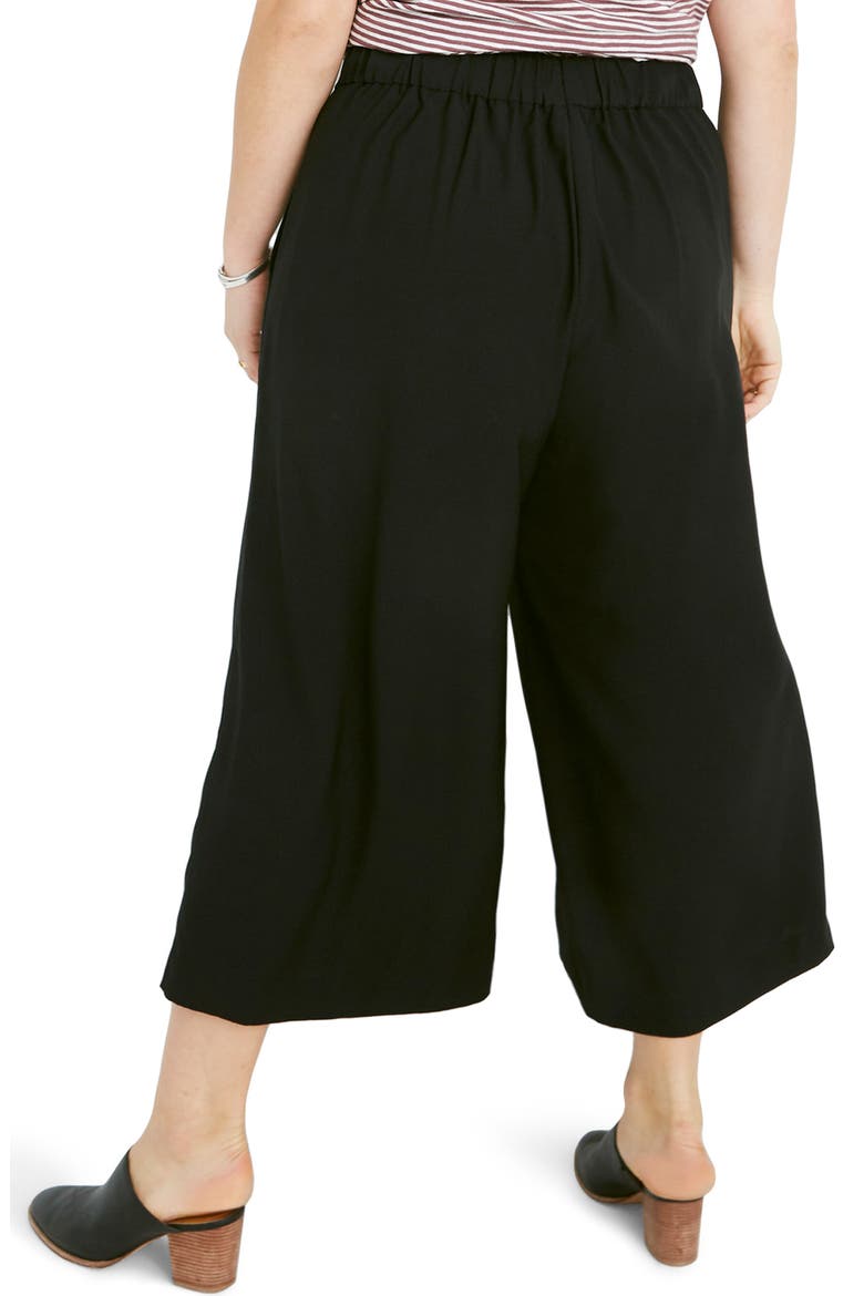 Huston Pull-On Crop Pants, Alternate, color, TRUE BLACK