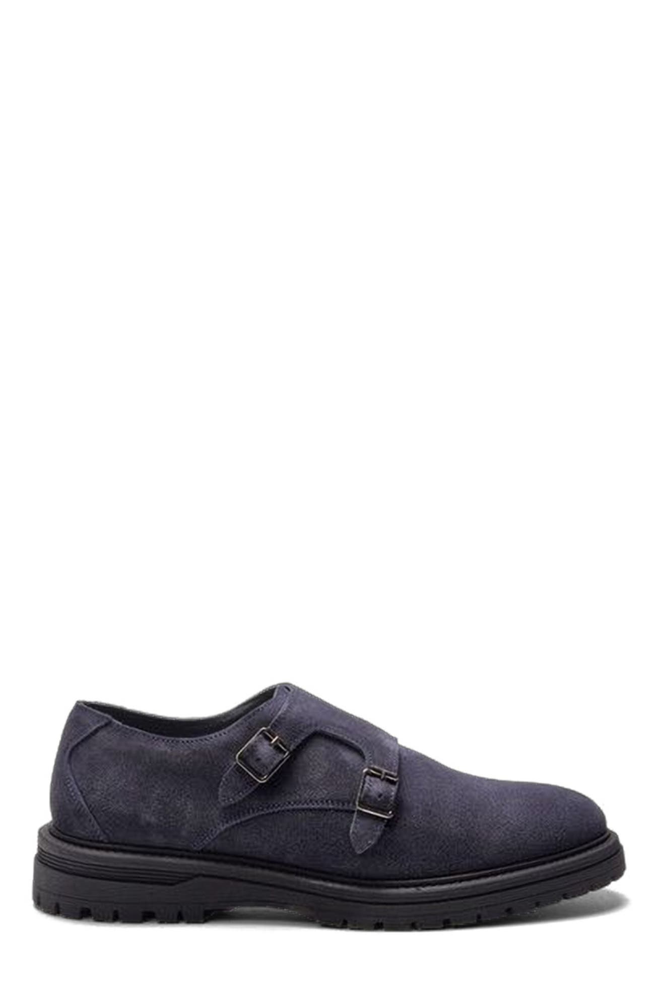  Navy Suede