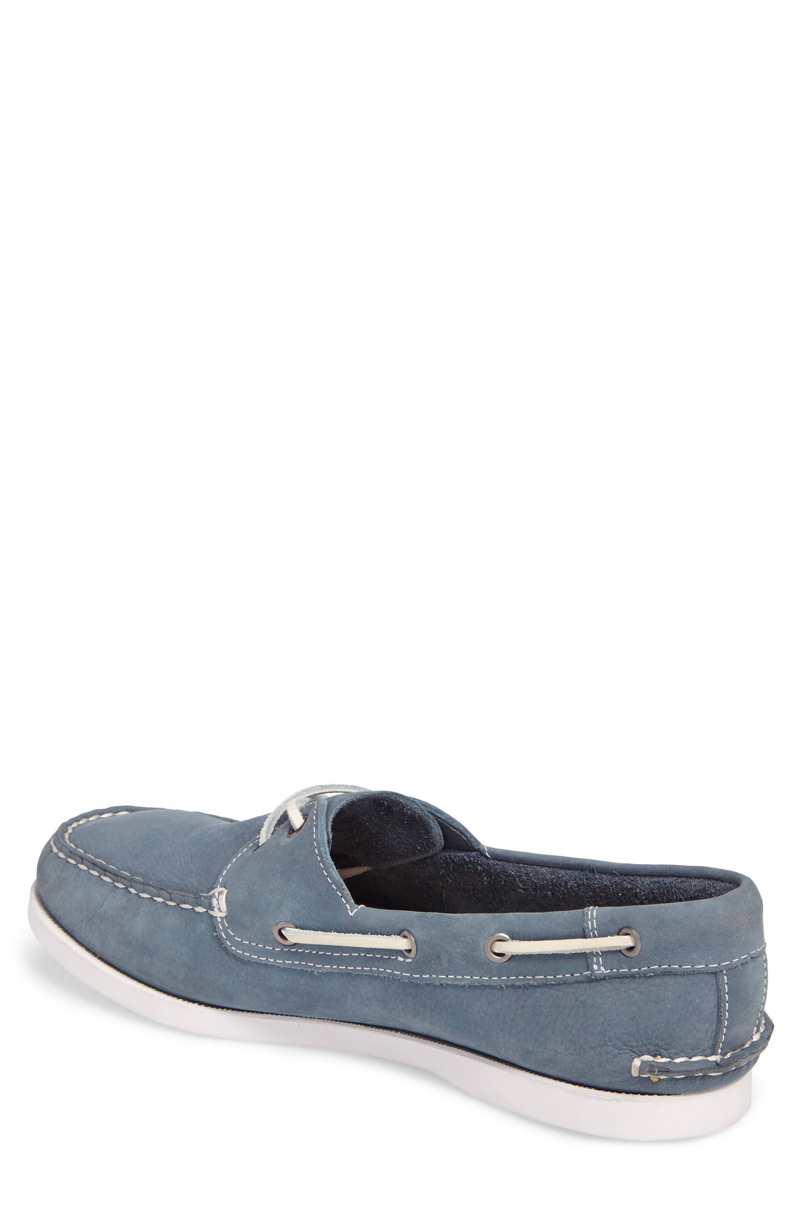 Pacific Boat Shoe, Alternate, color, BLUE NUBUCK