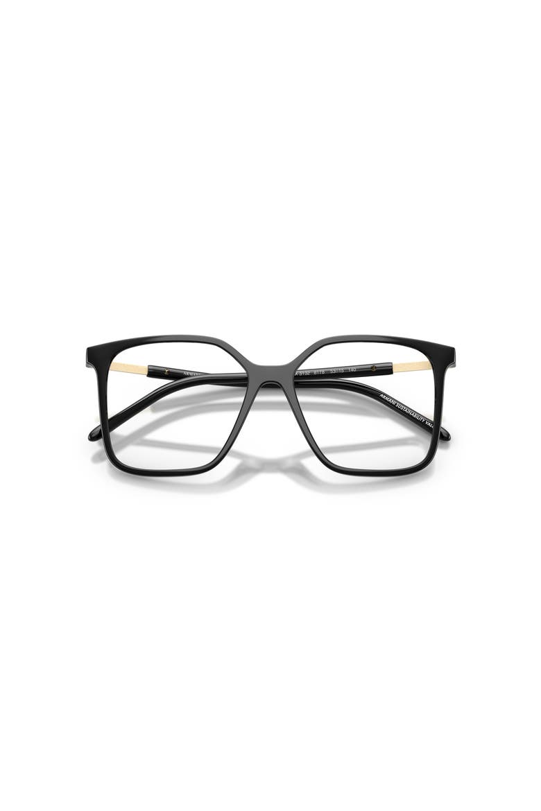 53mm Irregular optical glasses, Alternate, color, Black