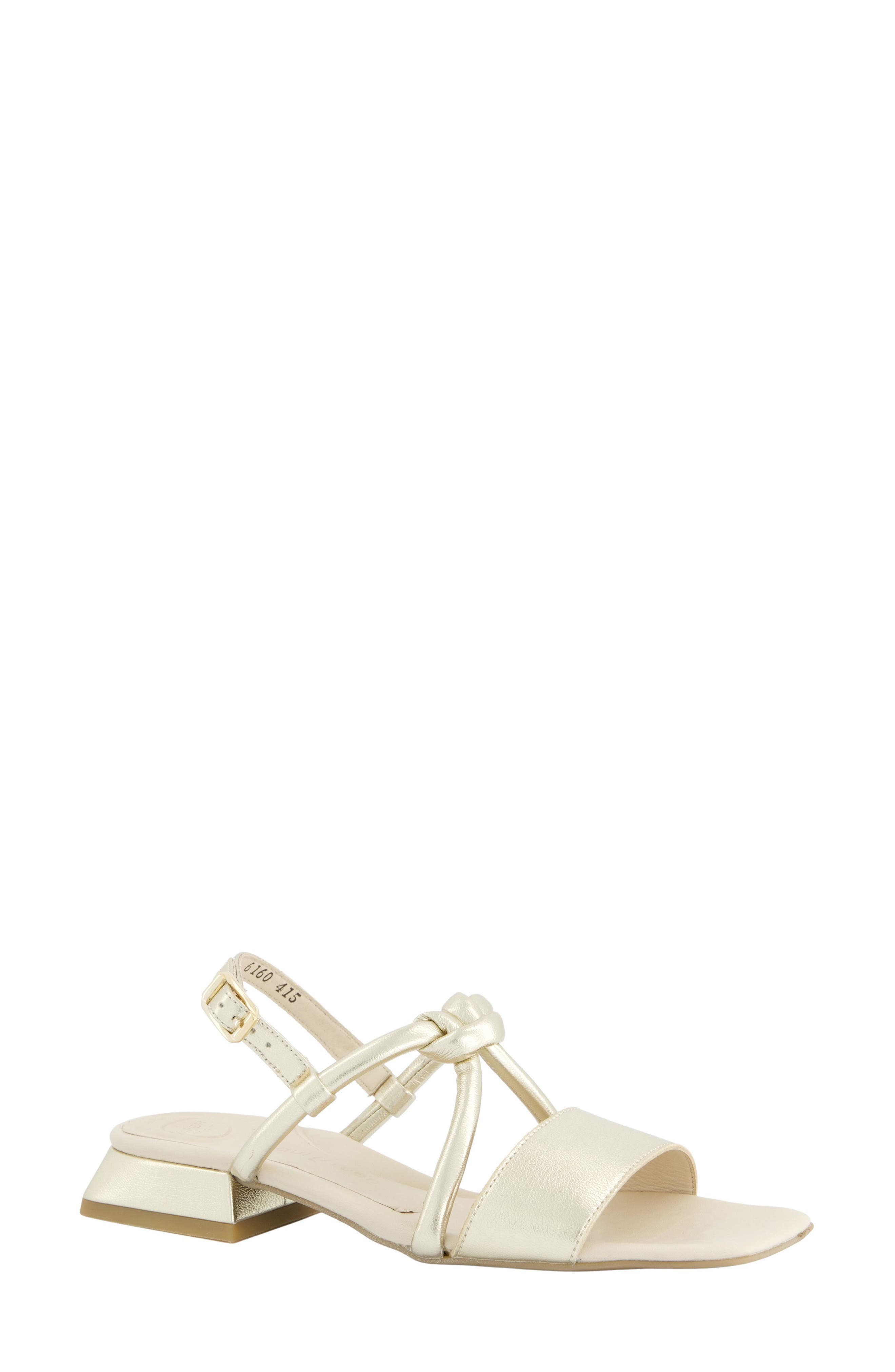 Dream Square Toe Slingback Sandal - image 3