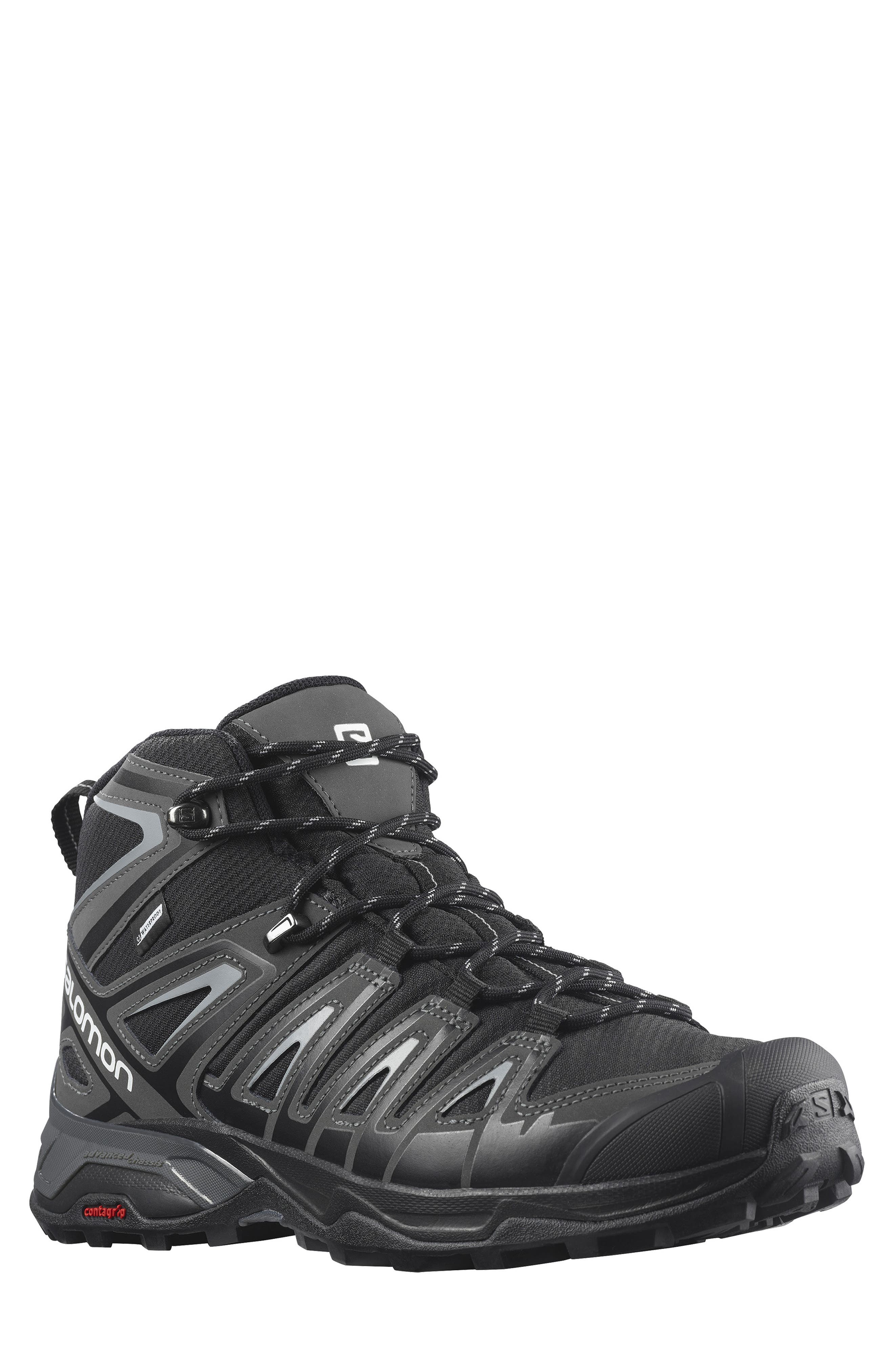 Salomon X Ultra Pioneer Waterproof Mid Hiker Boot, Main, color, 
