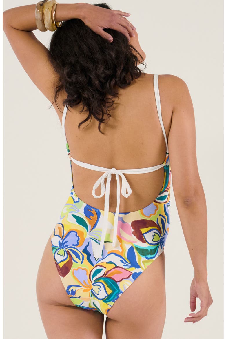 Maternity Swimsuit Samba, Alternate, color, Multicolored