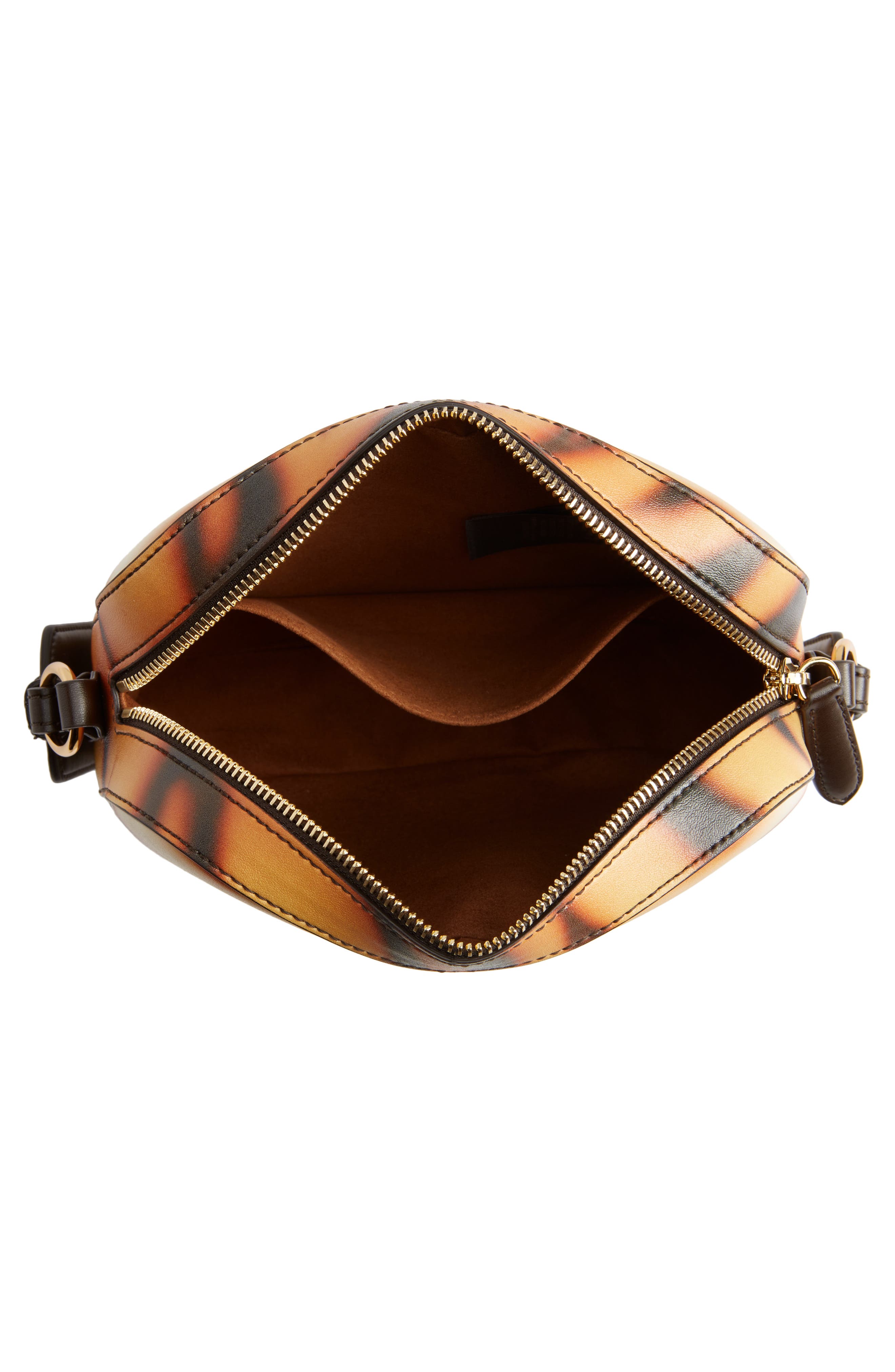 Stella McCartney Year of the Tiger Faux Leather Crossbody Camera Bag, Alternate, color, 