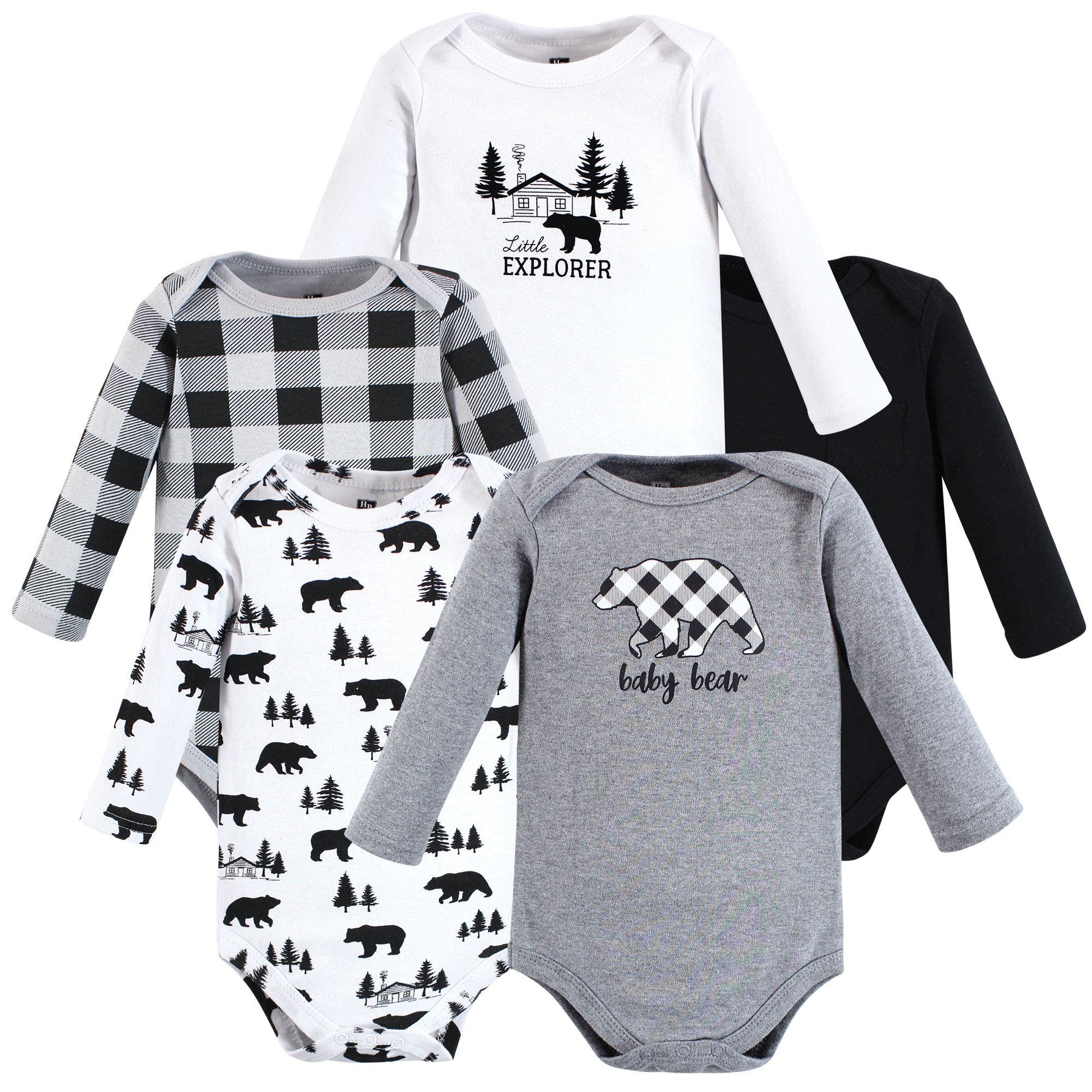 Baby Bear Gray Black