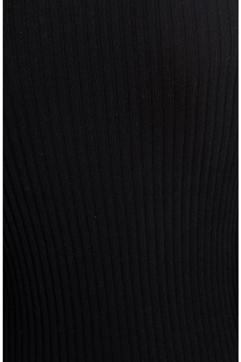 Logo Turtleneck Sweater, Alternate, color, BLACK