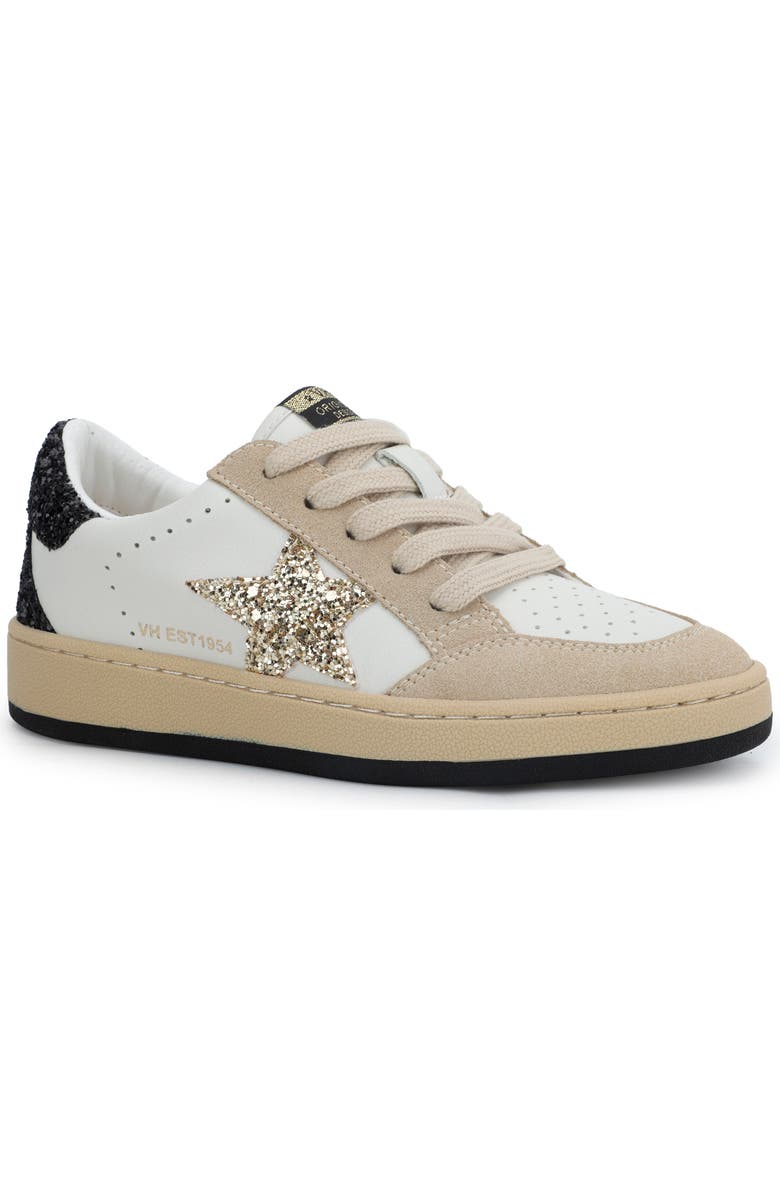 Vintage Havana Kids' Ariella Sneaker, Main, color, White Taupe Glitter