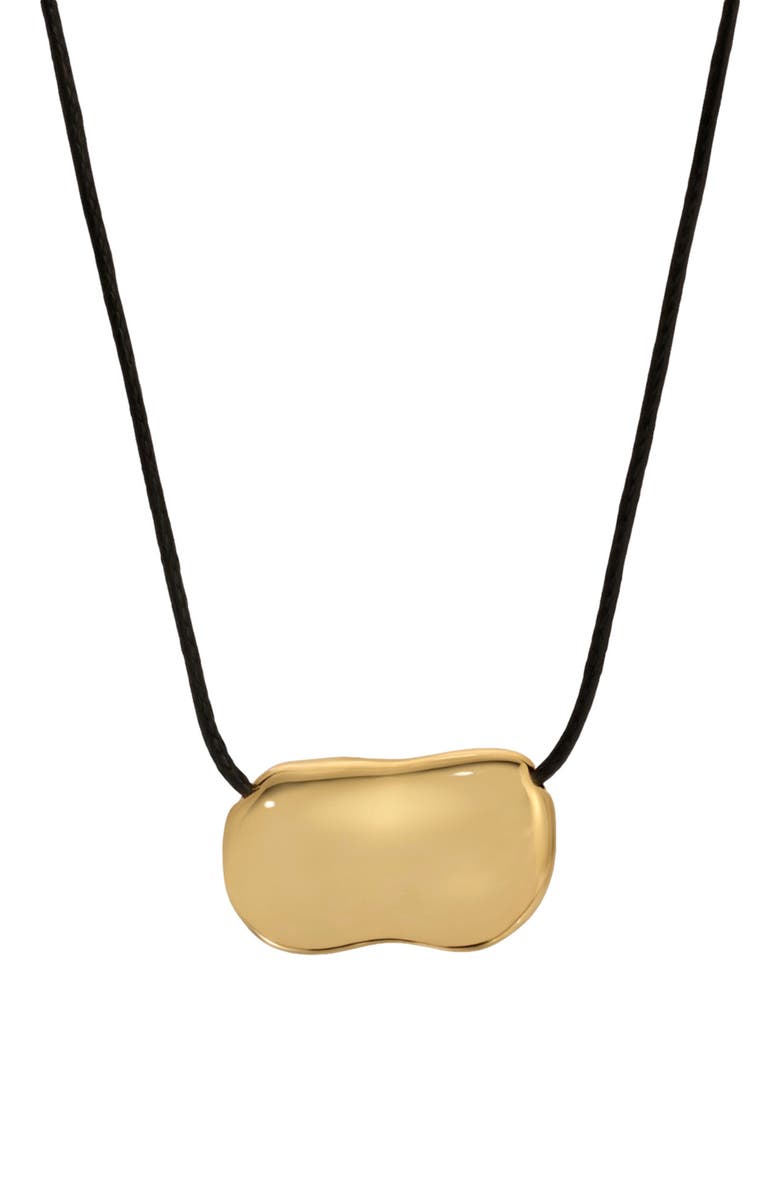HEAVEN MAYHEM Pebble Necklace, Main, color, Gold/Black